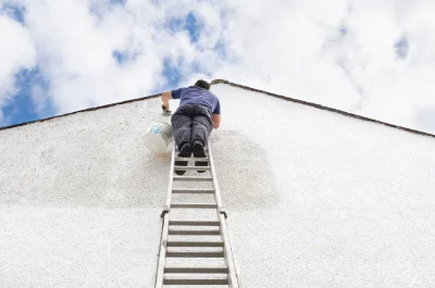 Peinture extérieure à École-Valentin — façades et ravalement